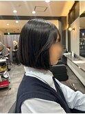 ボブ＋似合わせ顔周りカット