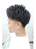 さっぱり爽やか。軽さを優先したツーブロック