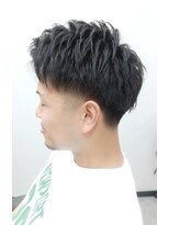 夜髪&nbsp;さっぱり爽やか。軽さを優先したツーブロック