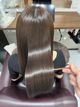 ライア 吉祥寺南口店(laia) カット×グレージュ×髪質改善【髪質改善 laia 吉祥寺 美容室】