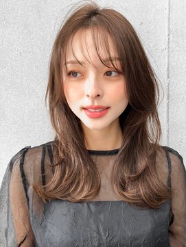 アグノス 青山(Agnos) ワンカール大人ガーリーダークアッシュ似合わせカット愛され