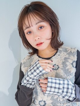 レゴ(REGO) #小顔黒髪クラゲヘアーオリーブグレーココアベージュ