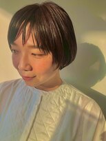 ルーチェ(Luce)&nbsp;丸みショートボブ/ミニボブ/レッドブラウン/透明感カラー/小顔