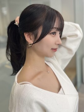 ソラ 広尾店(SORA) 顔周りカット/前髪カット/レイヤーカット