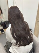 シアエミュー 新越谷店(SHEER emu)&nbsp;ブリーチなしWカラー ショコラブラウン