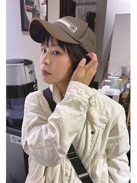 ミスターグッドモーニング(MR.GOOD MORNING) Bob perm × CAP