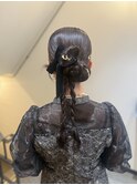 【Mayuno】結婚式や同窓会におすすめ！リボンヘアセット