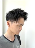 アップバングショート