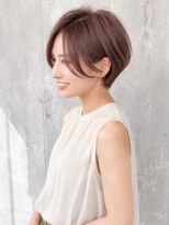 ソルナ 仁川(SOLUNA)&nbsp;大人ピンクベージュ丸みショート