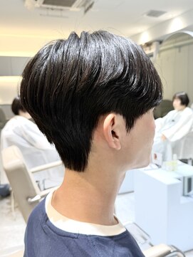 ノラ ウメダ(NORA UMEDA) 韓国ヘアショートマッシュ×サイドや襟足の浮癖解消ダウンパーマ