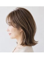 タヤ 府中店(TAYA)&nbsp;大人のナチュラルレイヤー外ハネ明るいカラー