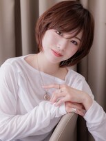 カバーヘア ブリス 川口(COVER HAIR bliss) 斜めバング大人美人小顔ウルフショートレイヤーボブ20代30代Z