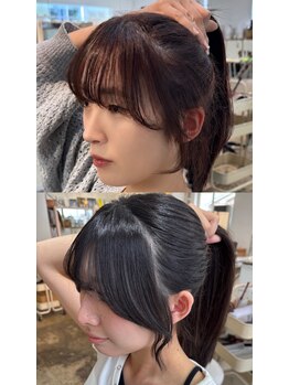 リリ(LILI)の写真/伸びても可愛いが続く、計算された似合わせ小顔カットが魅力♪一人ひとりに似合わせたスタイルをご提案！