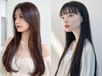 ネリネ 船橋駅南口店(Nerine)の写真/マンネリしがちなロングも思わず触れたくなる。髪質改善/TRで柔らか質感【韓国/髪質改善/船橋】