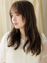 カバーヘア ブリス 北浦和(COVER HAIR bliss)&nbsp;ロングウルフカット韓国風毛先パーマヨシンモリヘア30代40代X