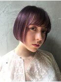 【Astar】艶パープルのパチンボブ