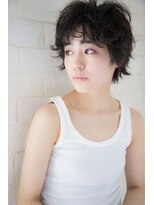 ガーランド (Garland)&nbsp;［Garland/表参道］☆くせ毛風ニュアンスパーマショート☆