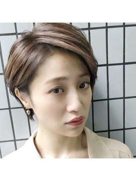 フラミューム 関内店(flammeum) グロッシーな大人ボブ×ニュアンスカラー【関内　馬車道】