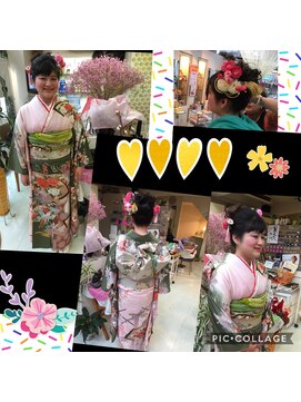 ヘアースタジオエル 成人式