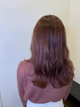 レガロ 南口店(REGALO) ピンクラベンダー×外巻きパーマ×ロング