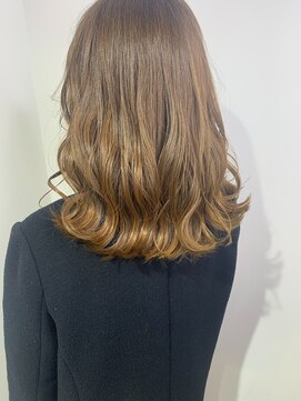 エル ヘアサロン なんば店(eL) eL☆HIROSHI パールベージュ グラデーション オッジオット