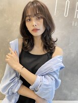 トルネード(TORNADO)&nbsp;20代30代40代 くびれミディ レイヤー 韓国風 マロンベージュM73