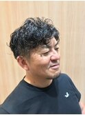 ツーブロックパーマ〈理容室〉