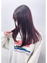 フラム 渋谷(flamme)&nbsp;ブリーチなし◇ワインレッド◇