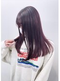 ブリーチなし◇ワインレッド◇