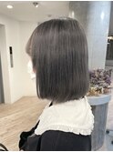 アイスグレージュ【池袋.髪質改善.インナーカラーケアブリーチ】
