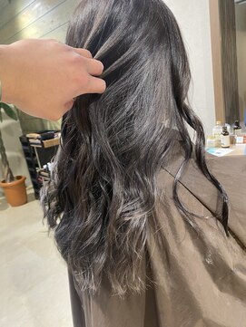 アクトワン(Act.1) 髪質改善酸性ストレート＋インナーカラー