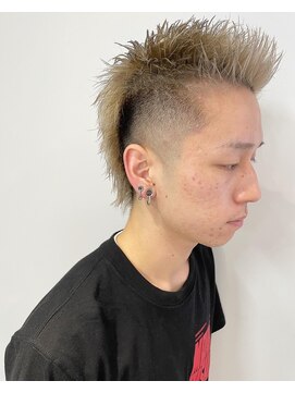 スキル(SKILL) ハイトーンフェードウルフ ベリーショート