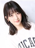 大人可愛い20代30代40代小顔 暗めカラー G4