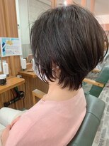 ビーチ ヘア メイク 綱島店(BEACH hair make)&nbsp;大人ショートボブ/キレイめカジュアル/ビターショコラ