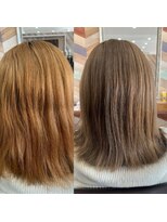 ココカラ(Kokokala)&nbsp;#カラー　#グレージュ　#TOKIOインカラミ　#ヘッドスパ