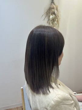 リリー 八千代台店(Lilly) グレージュ系ヘアカラー