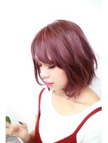 ヘアーアンドアイラッシュ ココアンジェ 福津店(CocoAnge) ヴァイオレットレイヤーボブ