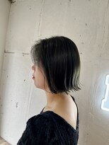 ヘアーワークス ヘルム 渋谷店(HAIR WORKS HELM)&nbsp;【HELM渋谷】オリーブカラー
