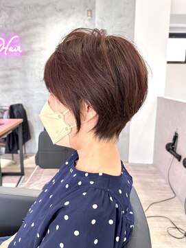 ラッキーヘア 加古川(Lucky Hair) ナチュラルくびれショート【カドワキ】