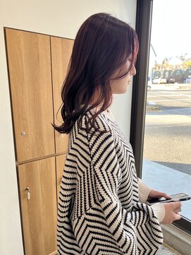 アノネ(anone) ピンクラベンダー×ロング