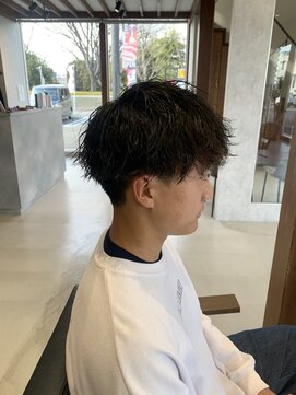 シアター 高崎(THEATER) ツイストパーマ刈り上げ