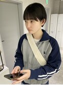 ショート/ワイドバング/顔周りカット/収まり良いショート