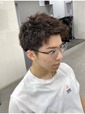【ALBA齊藤渉】メンズショート×ツイストスパイラルパーマ