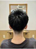メンズショートレイヤー/ツーブロック/マッシュカット