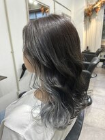 シルバー　インナーカラー