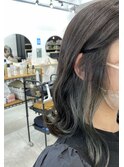 インナーカラー×カーキベージュ【良太】
