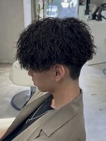 ルアン 大分駅店(ruen)&nbsp;大分府内大分駅メンズマッシュツイストスパイラルパーマ中村友哉