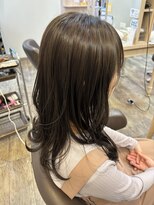 アルターリール(aL ter Rire)&nbsp;黒髪/ボブルフ/ネビージュ/小顔/ワンレン