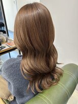 ヘアーアンドビューティーザ エフ(Hair Beauty the F)&nbsp;＊ナチュラルベージュ_リバース巻き_韓国風_m137