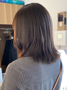 クラップス オル 金沢八景(CLAPS Ore) ミルクティーベージュダブルカラーケアブリーチグレージュ40代